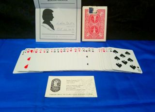 Vintage Vernon Cervon Owned Invisible Ultra Mental Deck Cards Rare Collectible