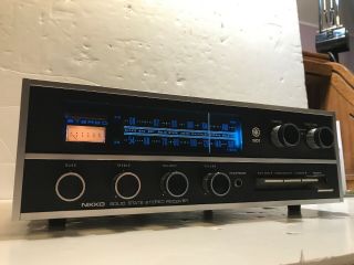 Ultra Rare Vintage Nikko Sta 301 Stereo Receiver Led Upgrade