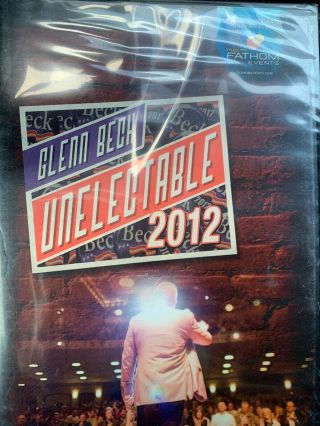 Very Rare Glenn Beck Unelectable 2012 Political Comedy Satire Oop Dvd