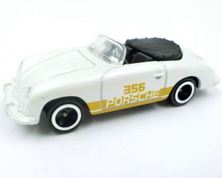 Tomica Porsche 356 Speedster 1:59 White Tomy Diecast Car,  Vintage 80s,  Rare