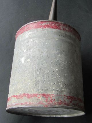 Vintage/Antique Delphos Rare Early Gas/Oil Can 1 Gallon with Lid 2