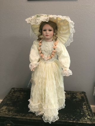 Make A Offer.  Rare World Gallery Porcelain Doll By Norma Jean Rambaud