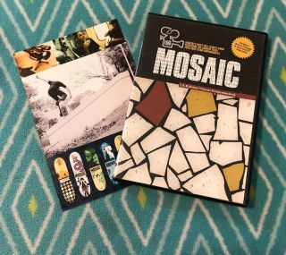 Habitat Skateboards,  Mosaic Dvd,  Skate Video.  Rare Out Of Print W Insert