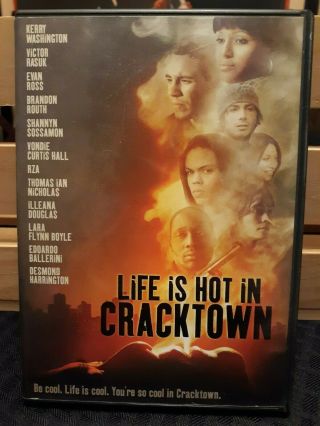Life Is Hot In Cracktown (2009) Dvd Rare Oop Kerry Washington Evan Ross