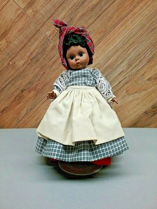 Vintage Madame Alexander 8 " Doll Mammy No Box W Stand