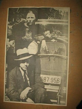 Vintage Bonnie And Clyde Poster