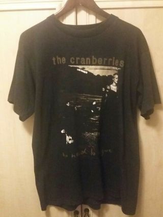 V.  Rare Vintage Cranberries No Need To Argue World Tour Tee Shirt 94/95