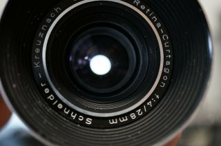 Rare Schneider Kreuznach Curtagon 28mm F4 Lens For Retina
