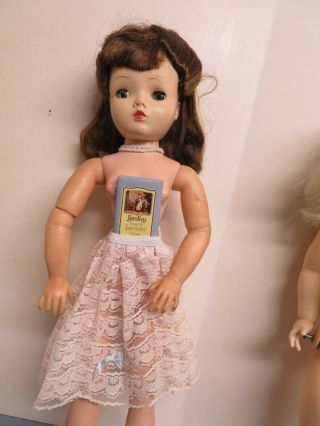 Vintage 1950s Pink Petticoat Slip Tagged 20 - 21 Cissy M Alexander Doll