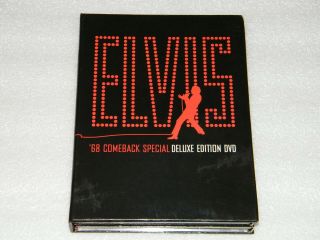 Rare Vintage Elvis 68 Comeback Special Deluxe Edition Dvd Set 2004 Black Leather
