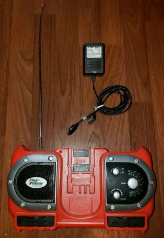Black & Decker 18v Firestorm Cordless Radio / Battery Charger W Ac Adapter Rare