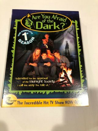 Are You Afraid Of The Dark - Season 1 Dvd Set - Rare