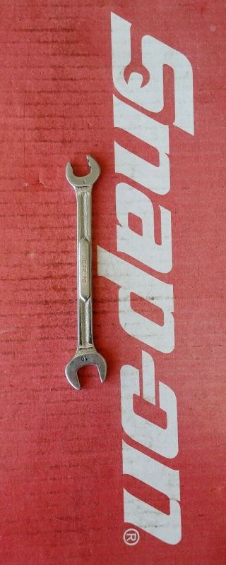 Vintage Rare Snap On Tools 8mm X 10mm Double Open End Wrench Vsm810