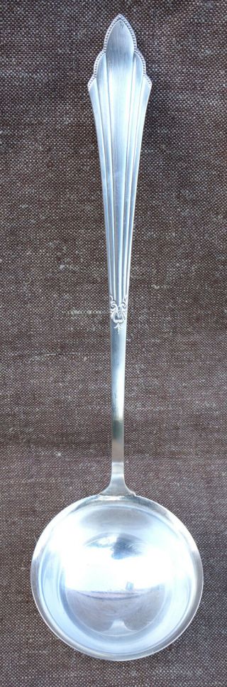 German Wmf Art Deco Silver Plate Punch Ladle 1920