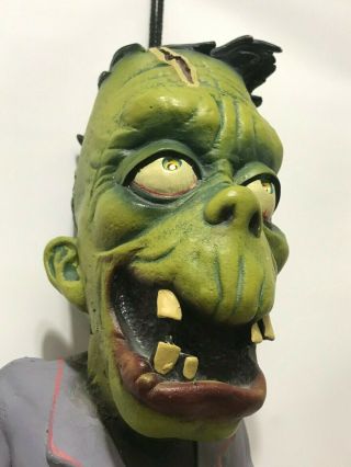 Rare Vintage Halloween Frankenstein Zombie Stuffed Rubber Monster Decoration
