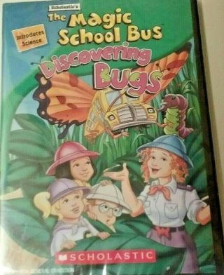 The Magic School Bus: Discovering Bugs Scholastic R4 - Rare - Dvd - Post