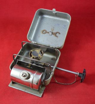 Russian Red Army Soviet Portable Camp Stove Primus Fuel Set Cold War Rare