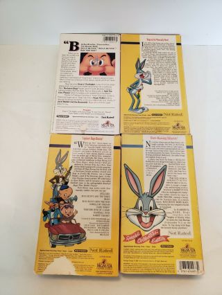 VHS BUGS Bunny CARTOON MOVIESTARS RARE RELEASE 1988 MGM/UA VG 2