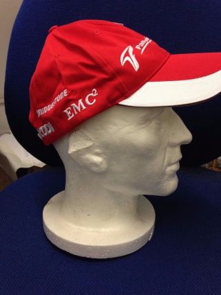 Cap Official Formula One 1 Kids Size Toyota Racing Red F1 Rare Collectors Item