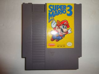 Mario Bros.  3 (nintendo Entertainment System,  1990) Authentic,  Rare