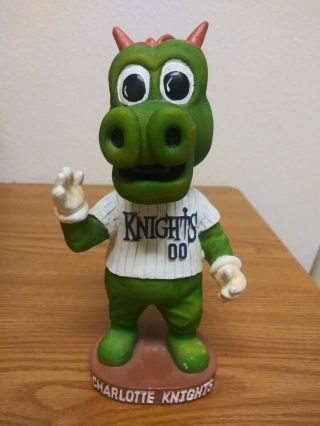 Charlotte Knights Homer Mascot Bobblehead Htf Vintage Rare Minor League Aaa
