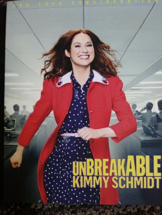 Unbreakable Kimmy Schmidt.  Season 4 For Your Consideration Rare Version