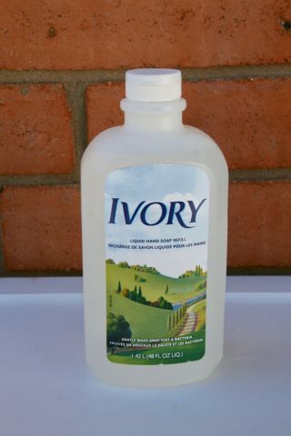 Ivory Liquid Hand Soap Refill 48 Fl Oz Rare Vtg One Bottle Hard To Find 2002 Usa