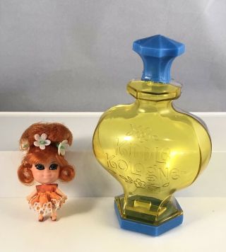Liddle Kiddle Kologne Cologne Orange Blossom Doll Perfume Bottle Vintage 1967