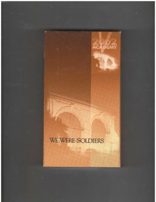 We Were Soldiers - Fyc Emmy Consideration Promo Screener Vhs Rare