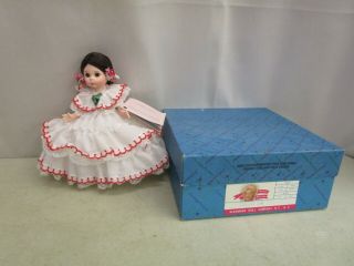 Vintage Madame Alexander Doll Panama 7.  5 " 555
