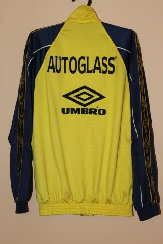 Chelsea Rare Vintage 1990s Umbro Jacket Bomber Training Tracksuit Top Size S 2