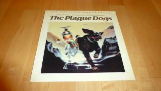 The Plague Dogs Soundtrack Vinyl Lp Rare Patrick Gleeson - Watership Down