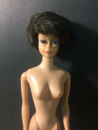 Vintage Barbie Doll - Brunette Bubblecut Barbie