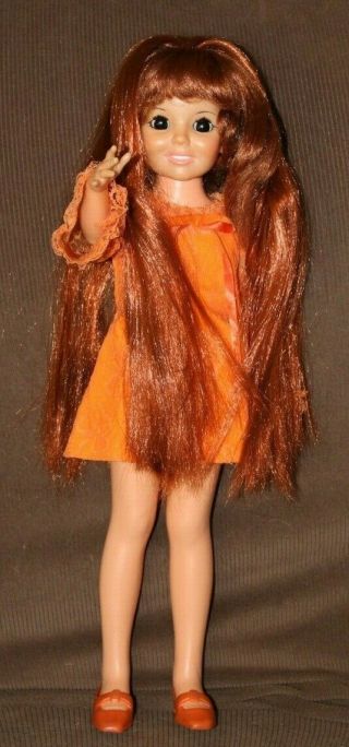 Ideal Crissy Doll,  With Growing Hair,  In Outfit And Box
