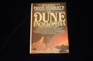 The Dune Encyclopedia By Willis Mcnelly - Hc/dj - 1984 - Very Good - Rare