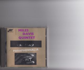 Miles Davis Quintet - Paraphernalia - Rare Cd Album