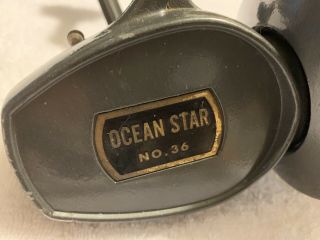 Daiwa Ocean Star No.  36,  Vintage Fishing Reel - Rare Heavy Duty Spinning Reel.