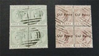 Nystamps British Turks Islands Stamp 51.  55 $66 Rare In Multiples