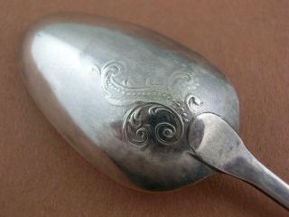 Early Coin Silver Spoon William Haverstick Lancaster Philadelphia Pa C1803 - 1813
