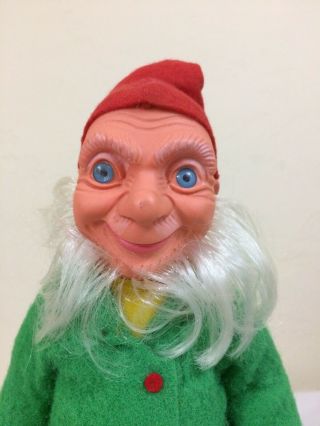 Ugly Irish Character Leprechaun Doll Scary Blue Eyes
