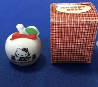 Rare Sanrio Hello Kitty Vintage 1976 Ceramic Apple