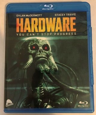 Hardware Blu - Ray Severin Films Richard Stanley Oop Region Rare Ln