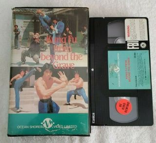 Kung Fu From Beyond The Grave Ocean Shores Vhs Kung Fu Rare