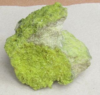 Very Large Mineral Specimen Of Sulfur Crystals From Washoe Co. ,  Nv