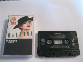 Madonna Rare Canada Single Cassette  La Isla Bonita  1987 Like