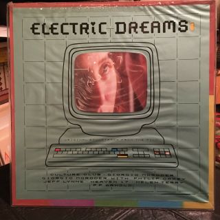 Rare Electric Dreams Soundtrack Giorgio Moroder 12 " Vintage Vinyl Lp V2318 Ost