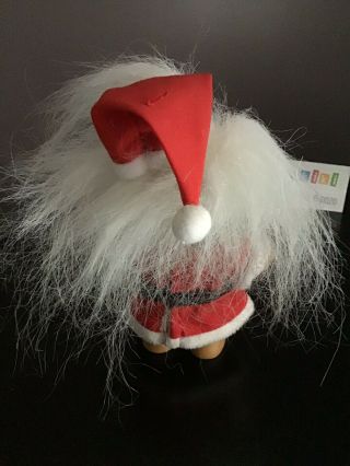 Vintage 1990’s Russ Santa Claus Christmas Troll Boy 4 Inch White Hair 18278 3
