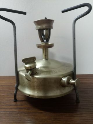 Vintage Radius No.  1s:or Brass Kerosene Stove (not Svea,  Primus Optimus) Sweden