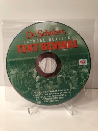 (Nearly) RARE Dr.  Schulze ' s Natural Healing Tent Revival DVD - XclusiveDealz 3