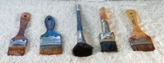 Varnish And Antiquing Brushes